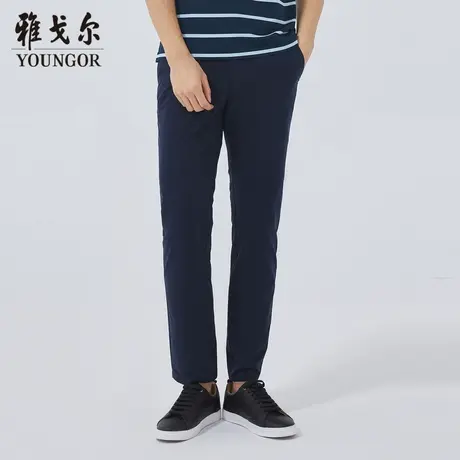 雅戈尔奥莱 商场同款男士长裤秋季新款官方商务休闲长裤男商品大图