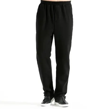 9957盘扣加绒裤图片