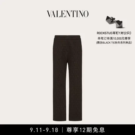【12期免息】华伦天奴VALENTINO男士V标志棉质运动裤商品大图