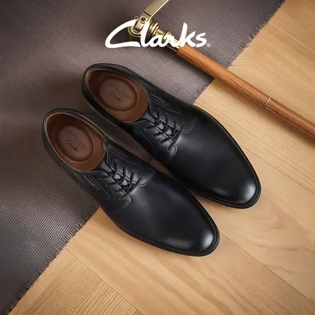 Clarks其乐Whiddon商务皮鞋春夏德比鞋布洛克鞋正装皮鞋男士婚鞋商品大图