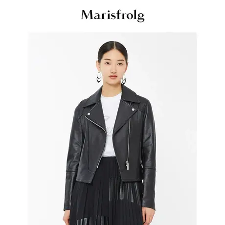 【奥莱独有款限时秒杀6276元】玛丝菲尔皮衣图片