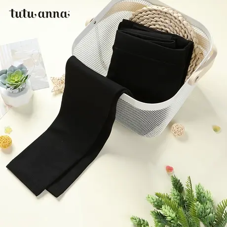 tutuanna春秋款加厚保暖连裤袜女 250D高弹显瘦可外穿 打底裤女商品大图