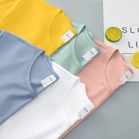 莫代尔白色t恤男长袖纯色秋季小衫圆领上衣服潮流修身内搭打底衫商品大图