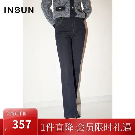 恩裳COVER冬2022棉质锁温科技时尚弹力轻盈百搭白鹅绒羽绒裤商品大图