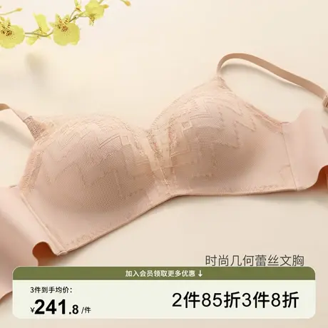 芬怡秋冬新款小胸聚拢内衣女上托显胸大无钢圈性感文胸EV150图片