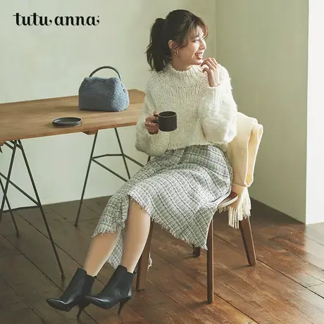 tutuanna女 连裤袜春秋300D保暖舒适 素颜风光腿神器加厚打底袜女商品大图