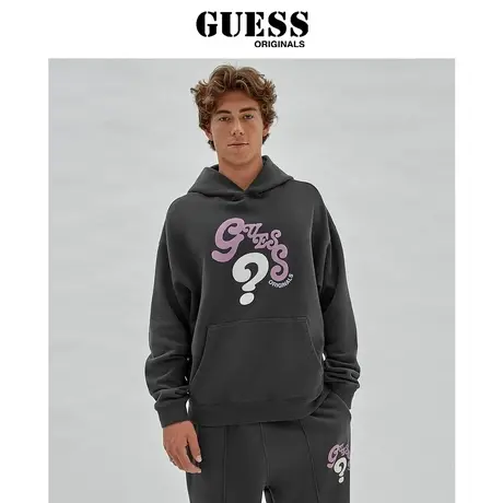 【38上新季】GUESS Originals  男士美式连帽卫衣休闲卫衣商品大图
