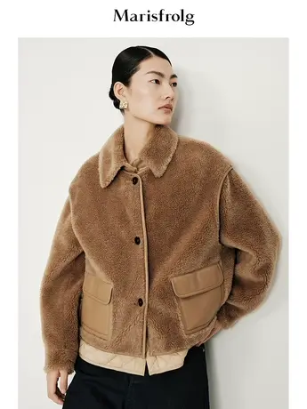 【言选好物】玛丝菲尔冬季新款两件套外套女图片