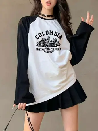 春秋装仿棉长袖t恤女2023新款冬季欧货小众设计感内搭打底衫上衣商品大图