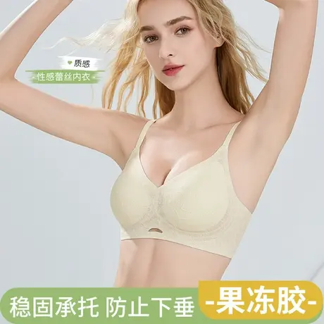 Shaply/莎莲妮内衣女小胸聚拢显大无钢圈收副乳防下垂文胸罩薄款商品大图