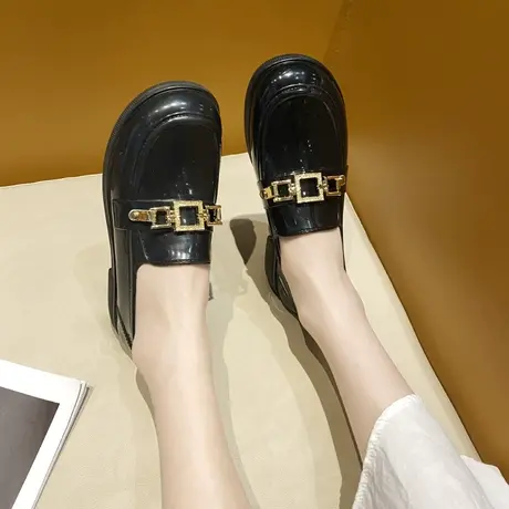 女款雨鞋防滑防水2024新款雨靴低帮短筒日系水鞋夏季雨天工作胶鞋商品大图