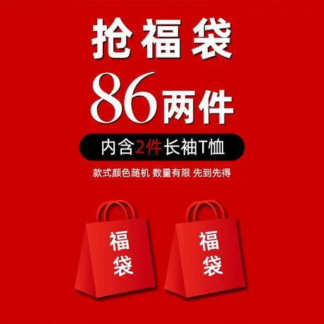 伟臣大码男装加肥加大男长袖T恤！颜色款式随机发！二件86元包邮图片