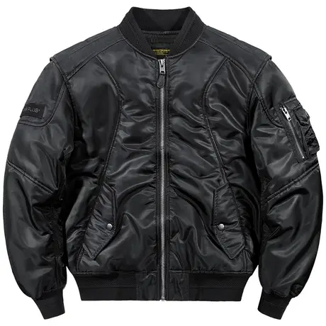 VIP秋冬季ma1飞行员夹克加厚棉衣男女情侣款棒球服潮牌设计感外套商品大图