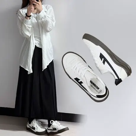 回力天之力小白鞋女鞋2025新款夏季帆布鞋休闲增高男女同款板鞋子图片