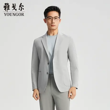 【商场同款】雅戈尔男士西服春季新款官方商务休闲西便服外套男商品大图