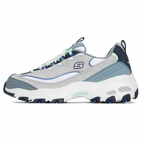 斯凯奇（Skechers）女鞋春季2025新款奶茶熊老爹鞋舒适运动休闲鞋商品大图