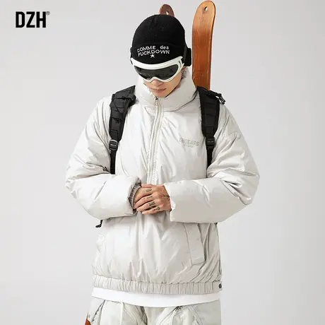 男生防风立领棉服男款冬季加厚休闲棉衣外套潮高级感2024新款袄子商品大图