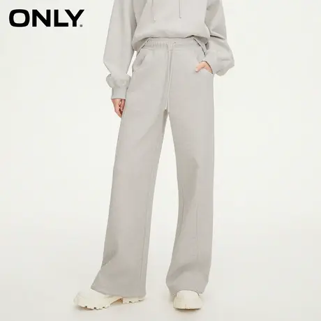 ONLY奥莱春季新款时尚百搭高腰显瘦直筒裤休闲裤女图片