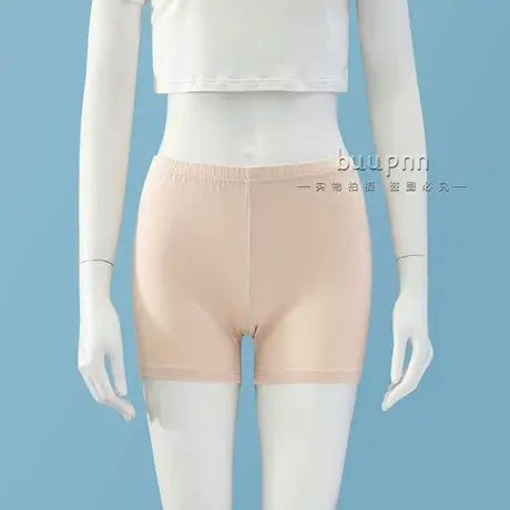 薄款莫代尔安全裤女夏季防走光衬裤三分修身打底裤商品大图