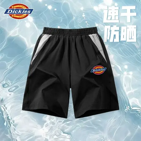 Dickies童装男童短裤男孩2025新款夏季防晒五分裤儿童速干裤子潮A图片