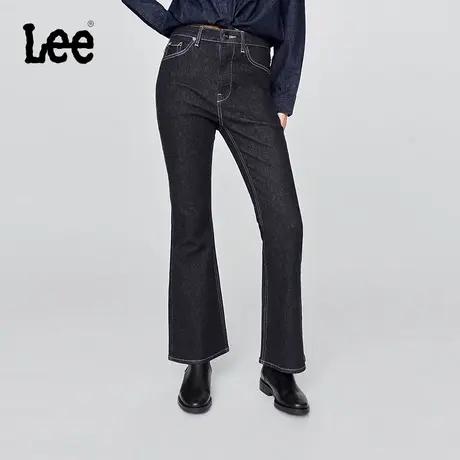 【张凌赫代言】Lee25冬新426修身高腰微喇不易褪色清水洗女牛仔裤商品大图