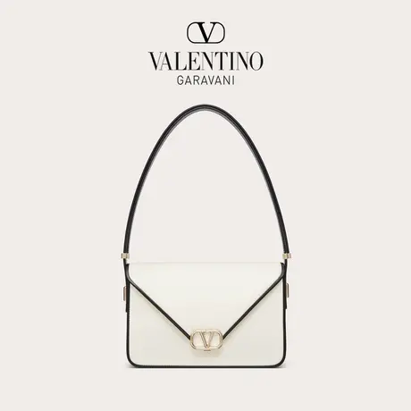 【季末优惠】华伦天奴VALENTINO女士 LETTER 小牛皮手袋肩背包商品大图