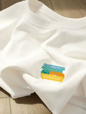 白色仿棉长袖t恤女秋冬加绒内搭打底衫大码女装洋气减龄上衣胖mm商品大图