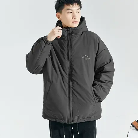 唐狮2024冬季新款夹克外套男士连帽休闲外套上男士上衣外套潮2.20图片