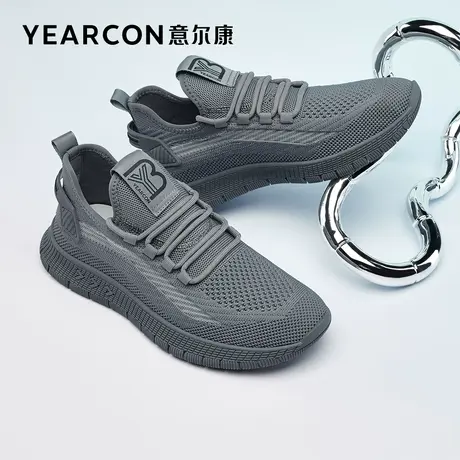 意尔康男鞋春秋新款男士懒人百搭运动休闲爸爸鞋加绒保暖棉鞋子图片