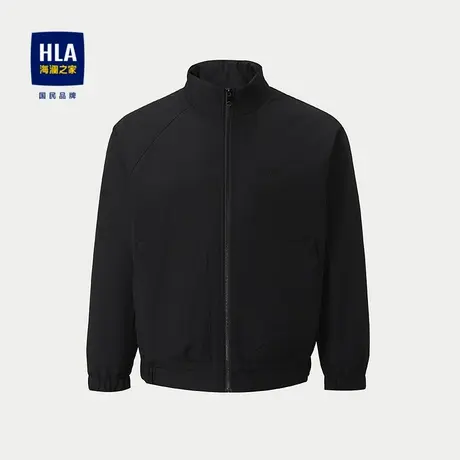 HLA/海澜之家POWER YOUNG系列棉服25秋冬新立领精致刺绣外套男商品大图