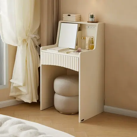 政府补贴全友家居年新款现代简约小户型收纳柜一体化妆镜梳妆台商品大图