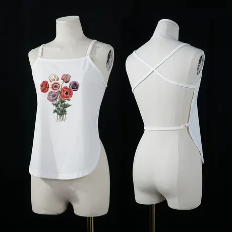 成人肚兜女古风汉服宫廷一片式 夏季薄款情趣内衣睡衣性感吊带衫商品大图