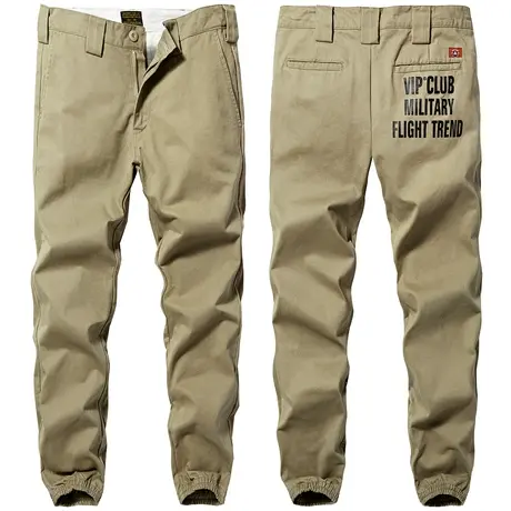 VIP休闲裤男士韩版宽松九分裤工装裤薄款潮牌9分束脚裤百搭长裤子商品大图