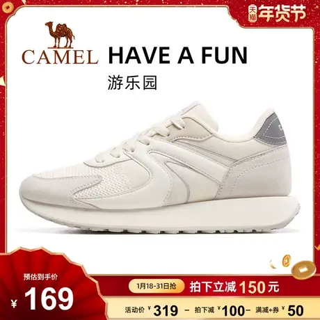【游乐园】骆驼运动鞋女士2023春季时尚防滑护趾时尚运动休闲鞋女商品大图