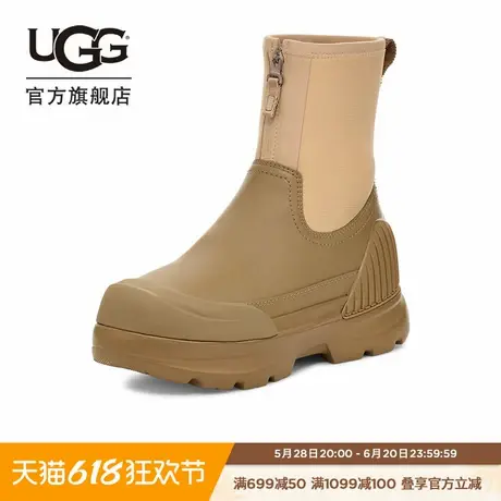 UGG秋季新款男女同款时尚舒适厚底圆头拉链休闲短靴时装靴1158235图片