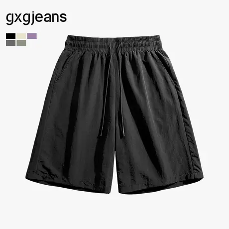gxg.jeans男装 休闲宽松直筒短裤 25年夏新品商品大图