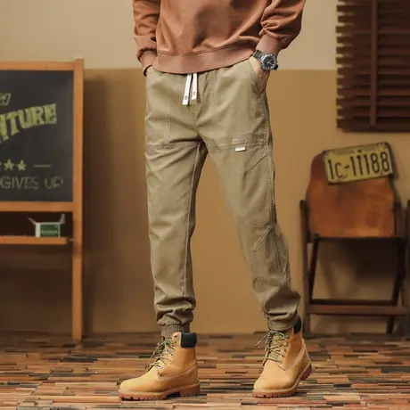 男款裤子百搭工装裤大码休闲裤子男款潮流高级感秋冬季百搭男裤商品大图