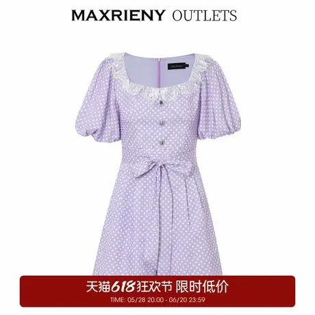 【奥莱】MAXRIENY欧式园艺风碎花连体裤连身短裤图片