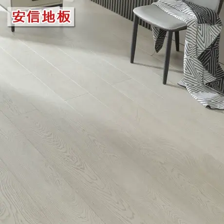 安信橡木三层实木复合地板星灰橡木锁扣地暖适用ENF级3mm表层图片