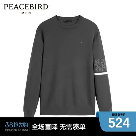 【商场同款】太平鸟男装毛套衫B1EBD4239图片