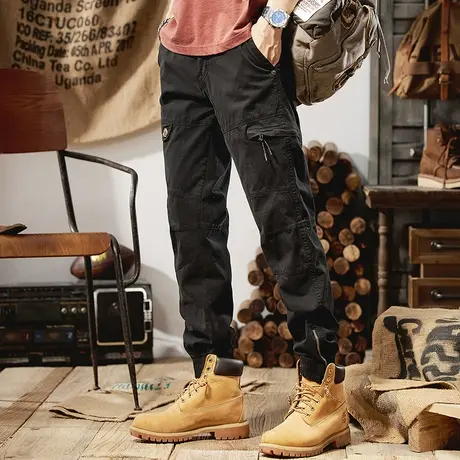 Modi Nick/摩帝尼克时尚潮流男士工装裤户外直筒宽松运动休闲长裤商品大图