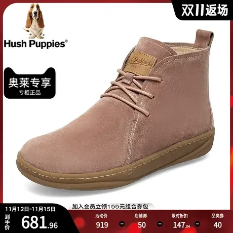 【商场同款】暇步士冬新款ins潮绒面薄款女时装靴B2I41DD1图片