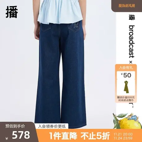 播商场同款Peter Rabbit联名系列2023秋新款裤子女BDQ1KD0023商品大图