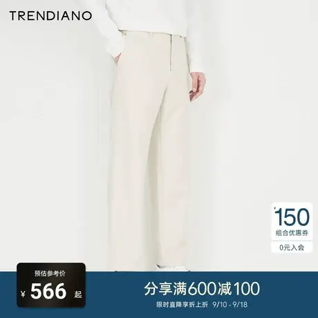 TRENDIANO官方2023新款春季男士裤子长裤休闲裤商品大图