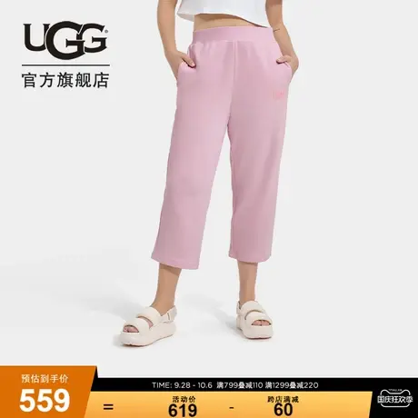 UGG2023春季新款女士服饰舒适宽松凯拉长裤休闲九分直筒裤1132491图片