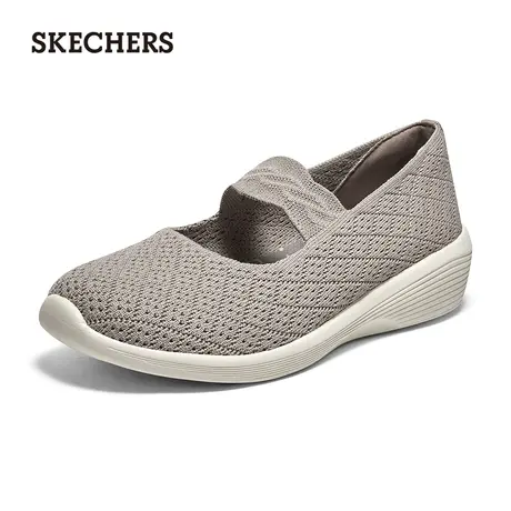 Skechers斯凯奇女鞋轻质休闲鞋舒适耐磨懒人鞋妈妈鞋玛丽珍鞋夏季图片