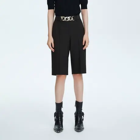 LANCY/朗姿上衣女春夏新款高级垂感短裤子女显瘦商场同款奥莱商品大图