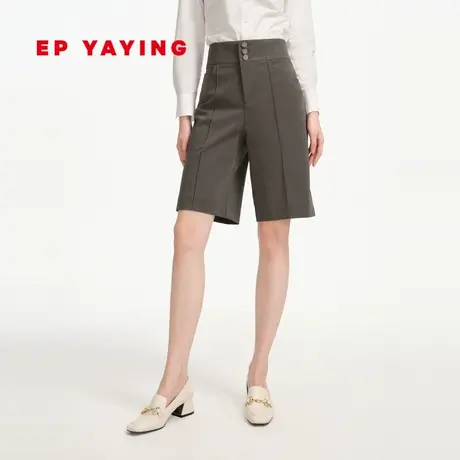 EP YAYING雅莹女装 时尚通勤直筒中裤爸爸裤 商场同款6701A图片