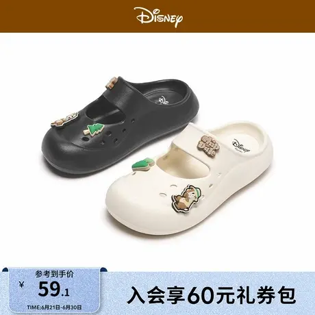 热风百搭包头拖女款25夏季新款奇奇蒂蒂系列凉鞋可爱卡通女鞋图片