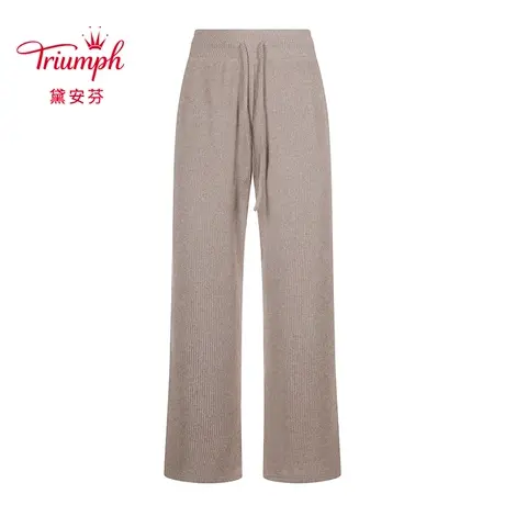Triumph/黛安芬暖暖衣新品家居裤女美拉德罗纹亲肤下装HP00184图片